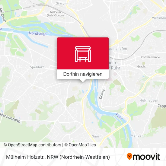 Mülheim Holzstr. Karte