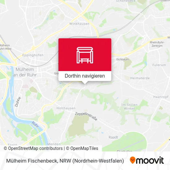 Mülheim Fischenbeck Karte