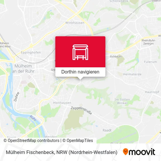 Mülheim Fischenbeck Karte
