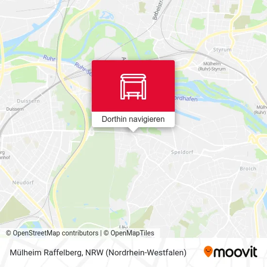 Mülheim Raffelberg Karte