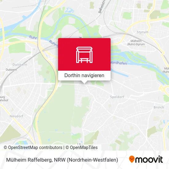 Mülheim Raffelberg Karte