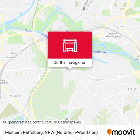 Mülheim Raffelberg Karte