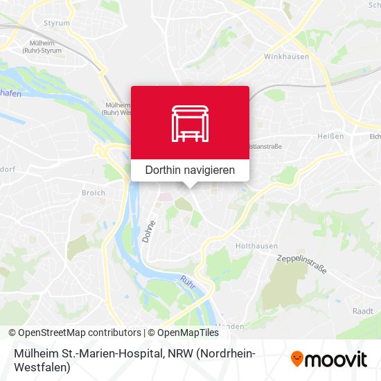Mülheim St.-Marien-Hospital Karte