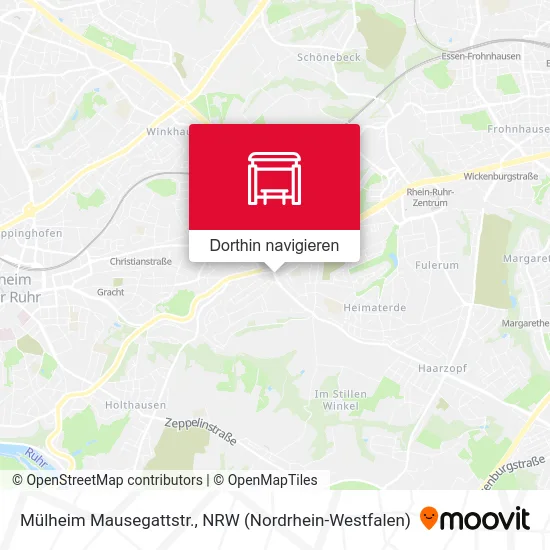 Mülheim Mausegattstr. Karte