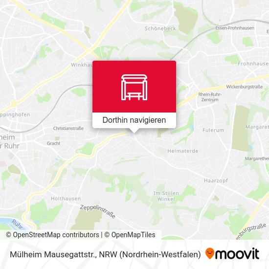 Mülheim Mausegattstr. Karte