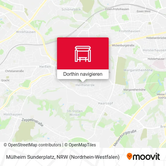 Mülheim Sunderplatz Karte