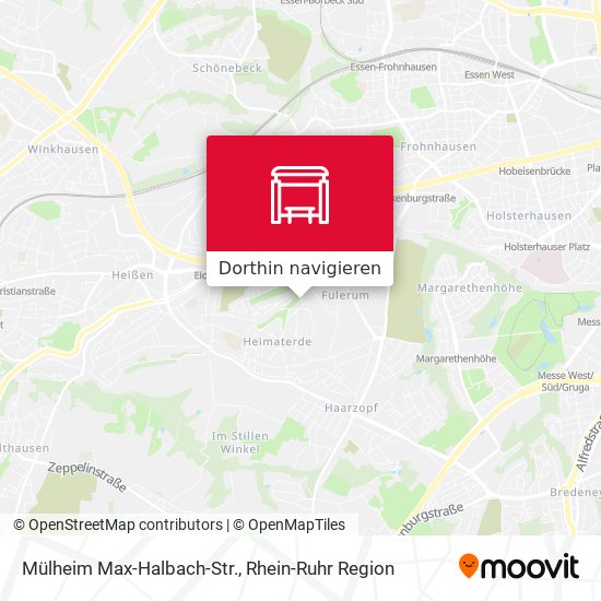 Mülheim Max-Halbach-Str. Karte
