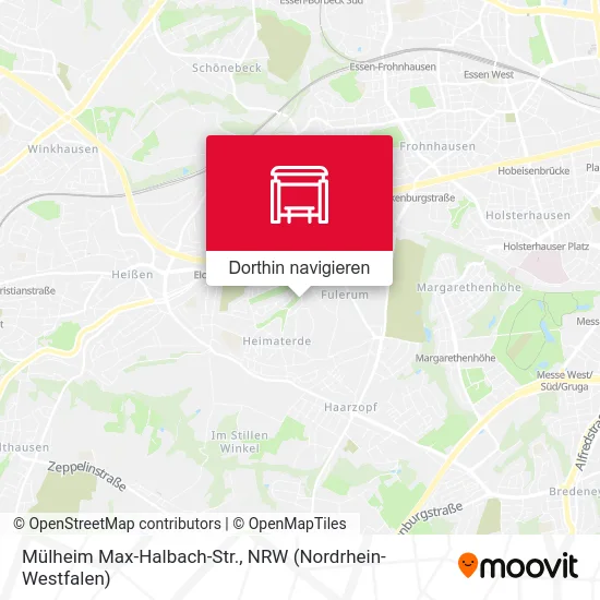 Mülheim Max-Halbach-Str. Karte