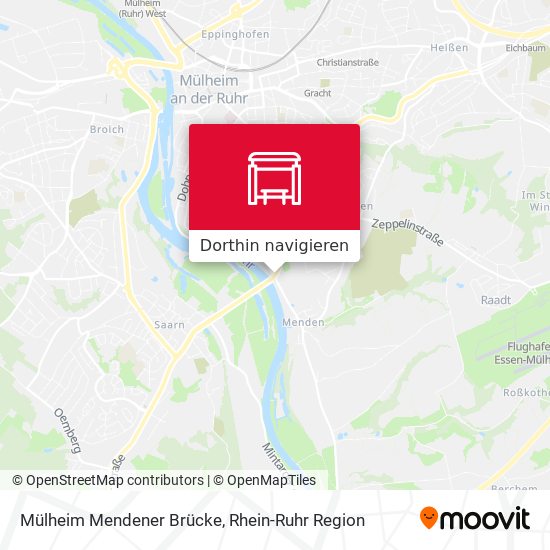 Mülheim Mendener Brücke Karte