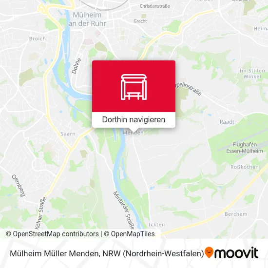 Mülheim Müller Menden Karte