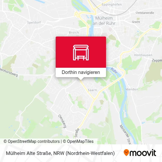 Mülheim Alte Straße Karte