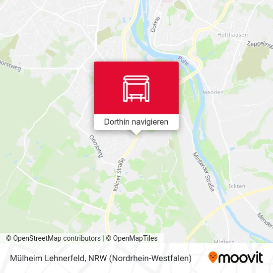 Mülheim Lehnerfeld Karte