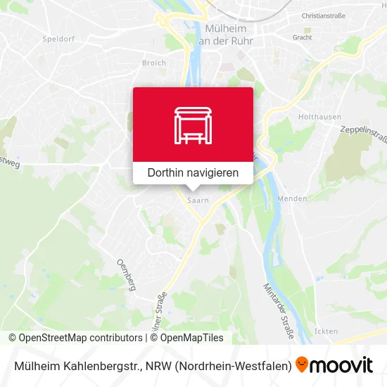 Mülheim Kahlenbergstr. Karte