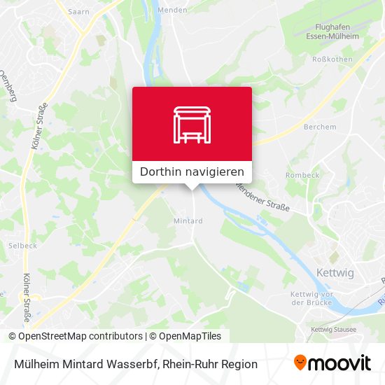 Mülheim Mintard Wasserbf Karte