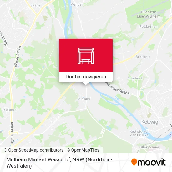 Mülheim Mintard Wasserbf Karte