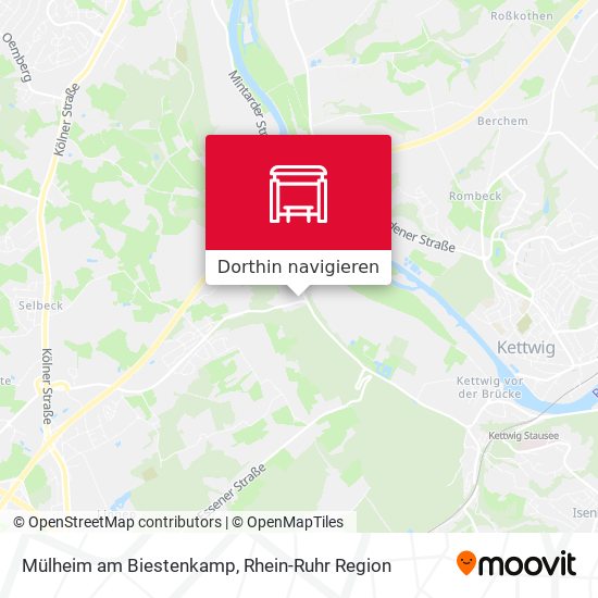 Mülheim am Biestenkamp Karte