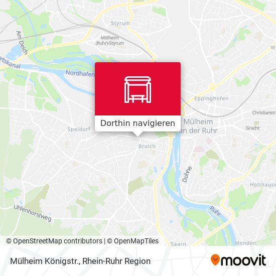 Mülheim Königstr. Karte