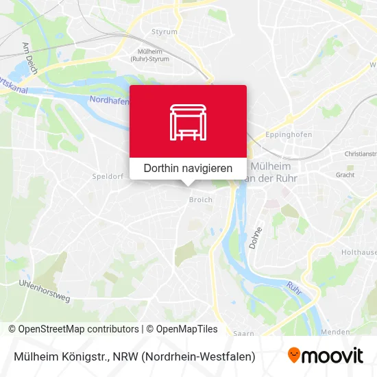 Mülheim Königstr. Karte