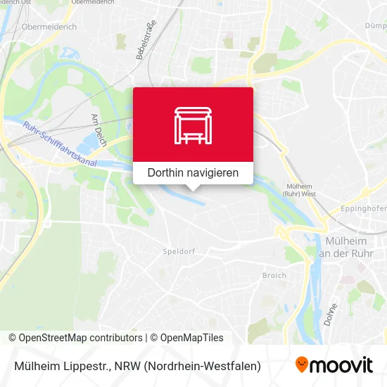Mülheim Lippestr. Karte