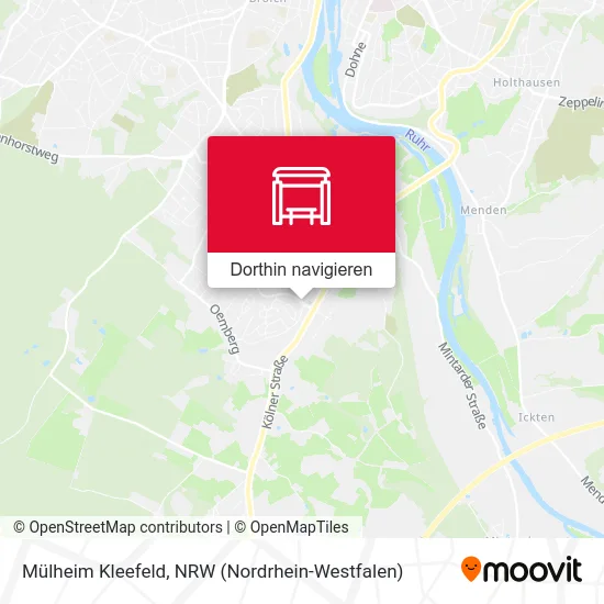 Mülheim Kleefeld Karte