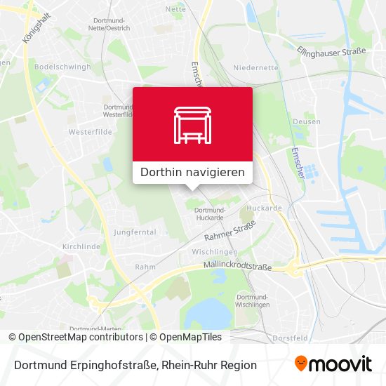 Dortmund Erpinghofstraße Karte