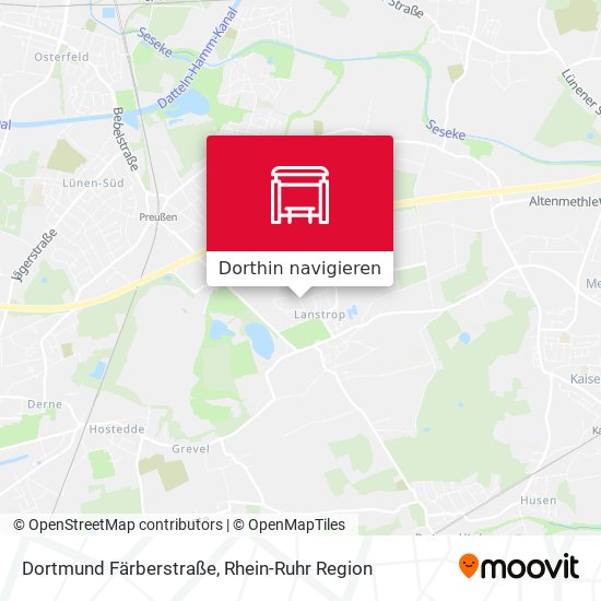 Dortmund Färberstraße Karte