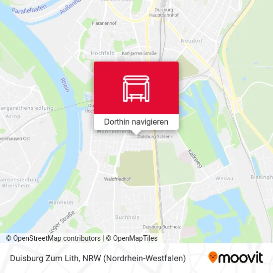 Duisburg Zum Lith Karte