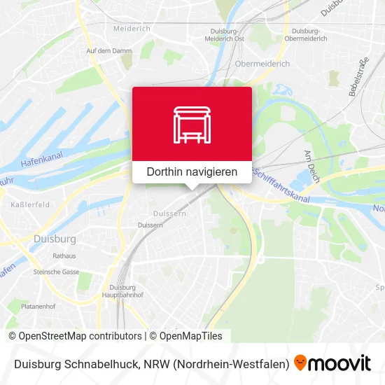 Duisburg Schnabelhuck Karte