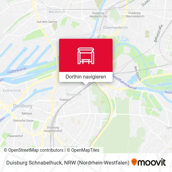 Duisburg Schnabelhuck Karte