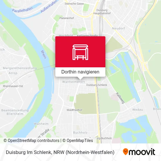 Duisburg Im Schlenk Karte