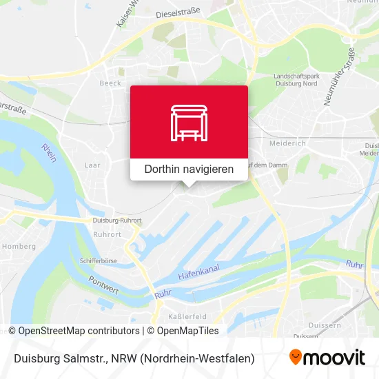 Duisburg Salmstr. Karte