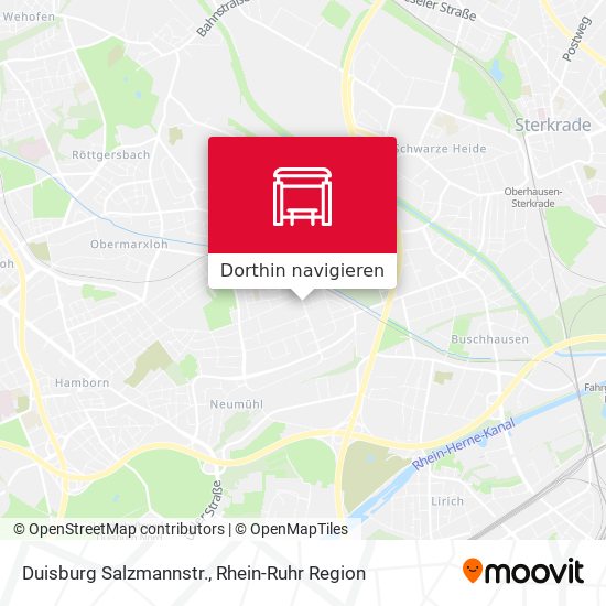 Duisburg Salzmannstr. Karte