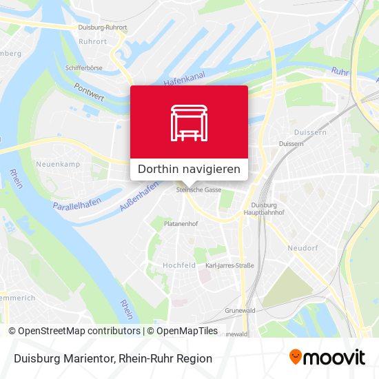 Duisburg Marientor Karte