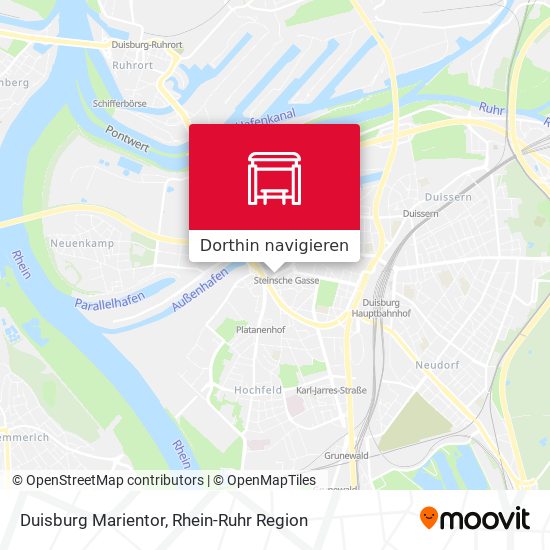 Duisburg Marientor Karte