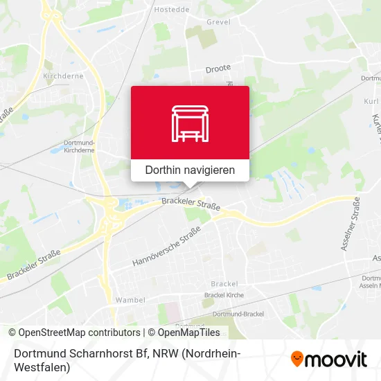 Dortmund Scharnhorst Bf Karte