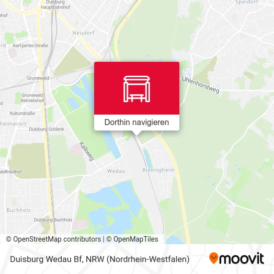 Duisburg Wedau Bf Karte