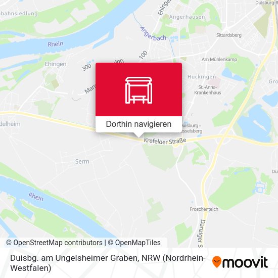Duisbg. am Ungelsheimer Graben Karte