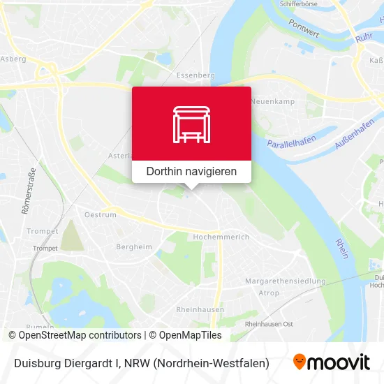 Duisburg Diergardt I Karte