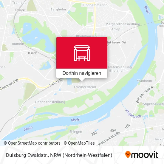 Duisburg Ewaldstr. Karte
