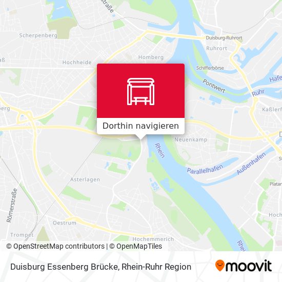 Duisburg Essenberg Brücke Karte