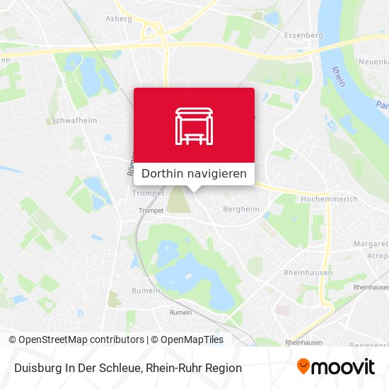 Duisburg In Der Schleue Karte