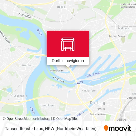 Tausendfensterhaus Karte