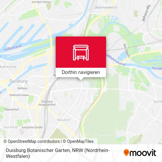 Duisburg Botanischer Garten Karte