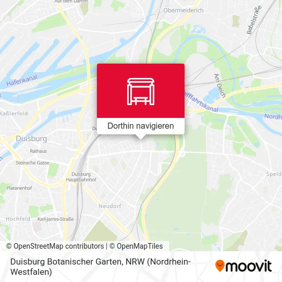Duisburg Botanischer Garten Karte