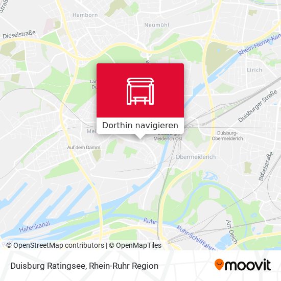 Duisburg Ratingsee Karte