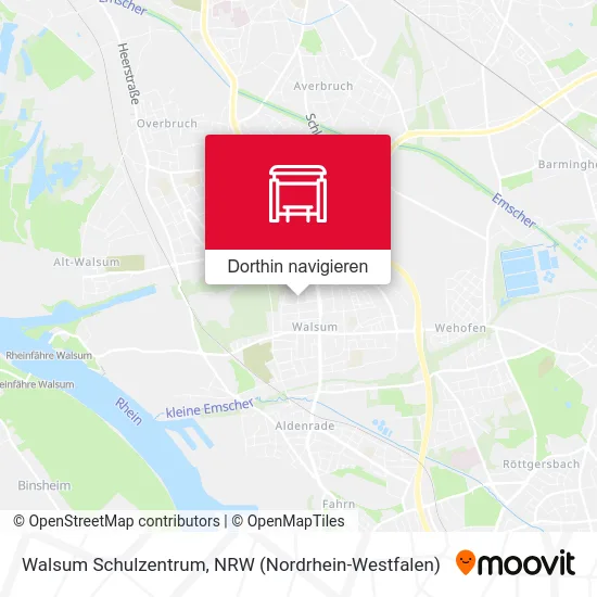 Walsum Schulzentrum Karte