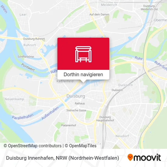 Duisburg Innenhafen Karte