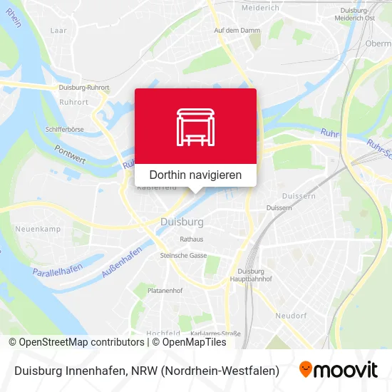 Duisburg Innenhafen Karte