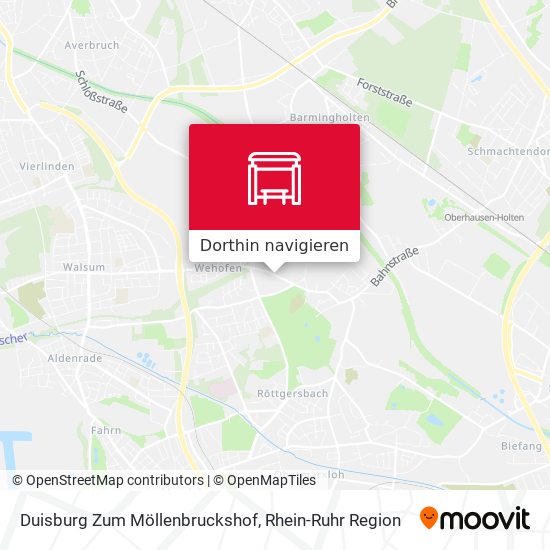 Duisburg Zum Möllenbruckshof Karte