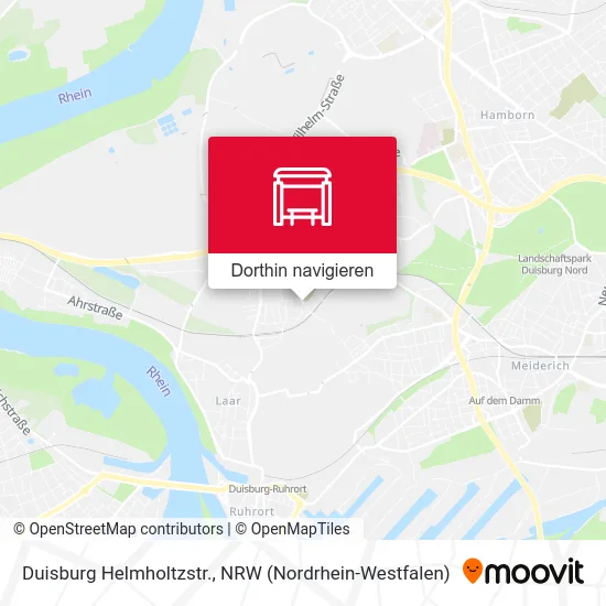 Duisburg Helmholtzstr. Karte